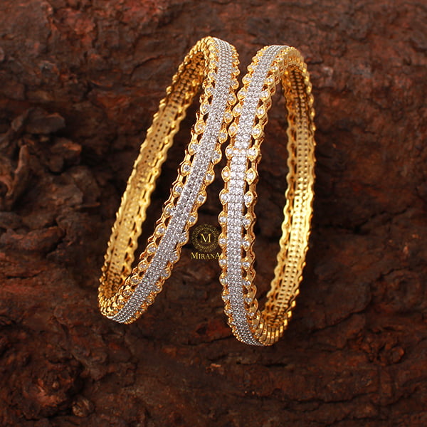 Jizzy CZ Designer Bangles