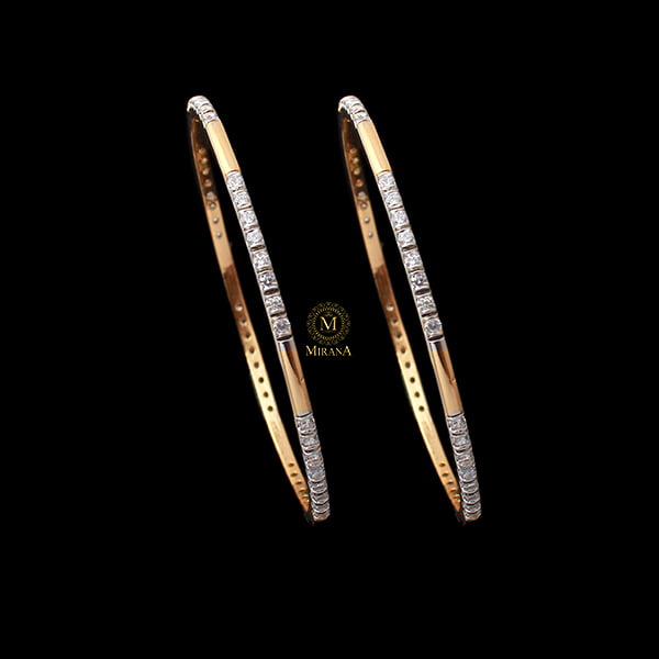 Natalia CZ Designer Bangles