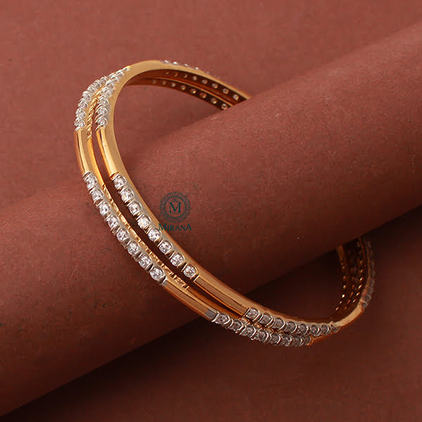 Natalia CZ Designer Bangles