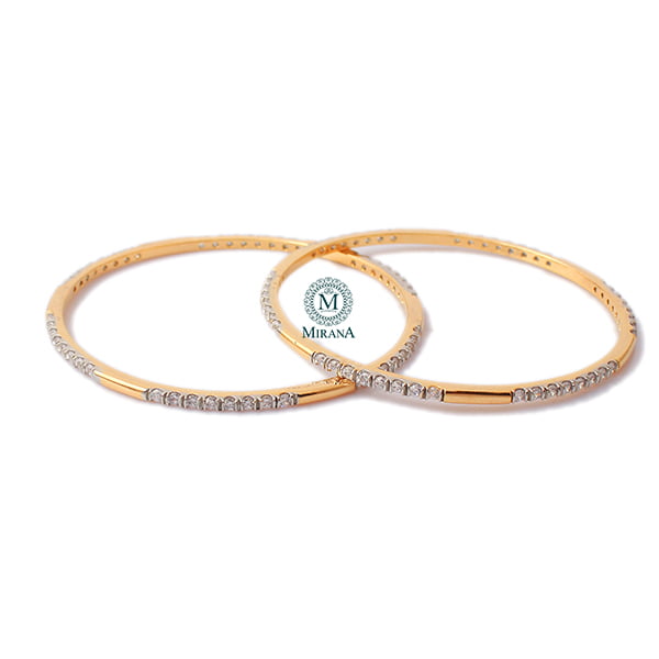 Natalia CZ Designer Bangles