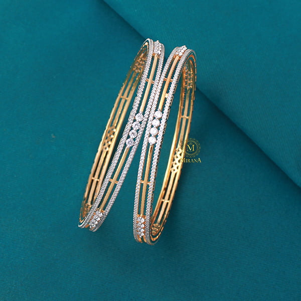 Ziana CZ Designer Bangles