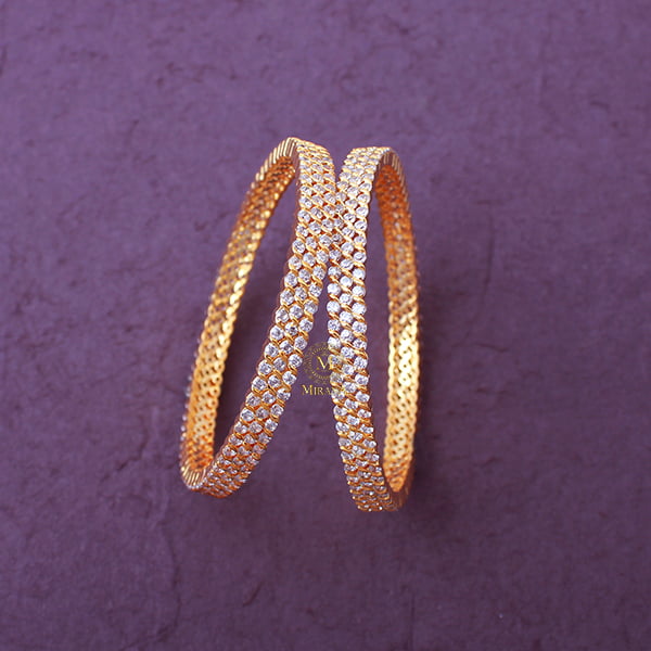 Livia CZ Designer Bangles