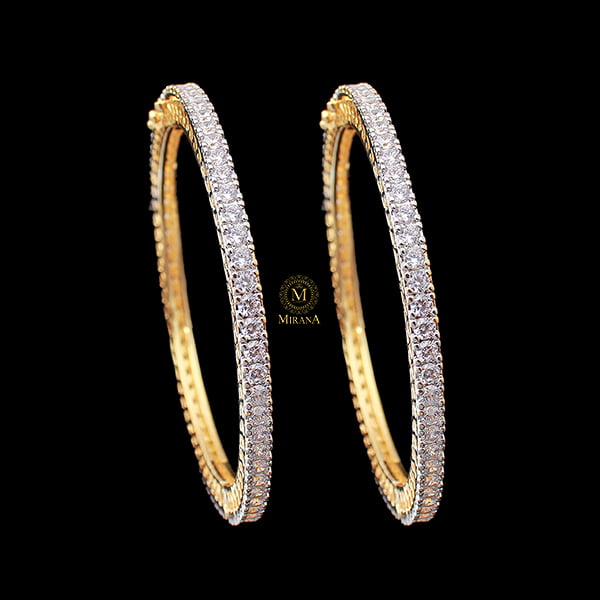 Stella CZ Designer Bangles