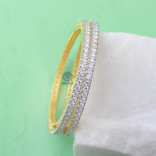 Stella CZ Designer Bangles