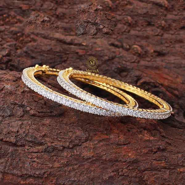 Stella CZ Designer Bangles