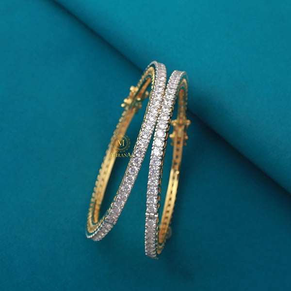 Stella CZ Designer Bangles