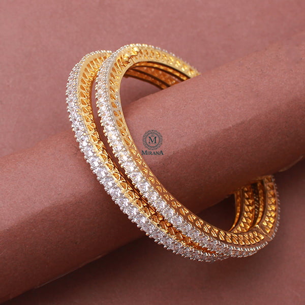 Stella CZ Designer Bangles