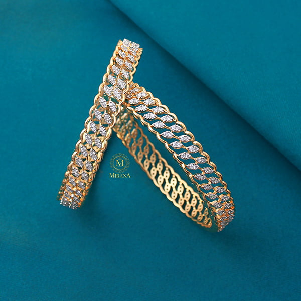 Silisha CZ Designer Bangles