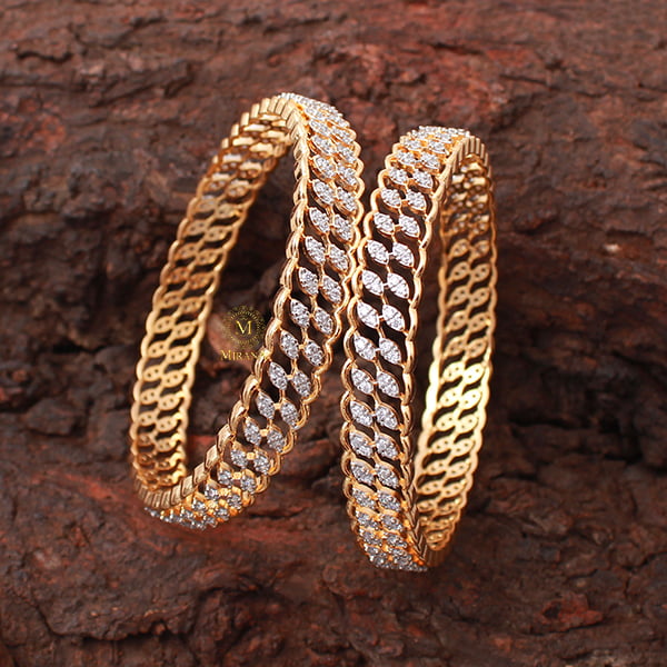 Silisha CZ Designer Bangles