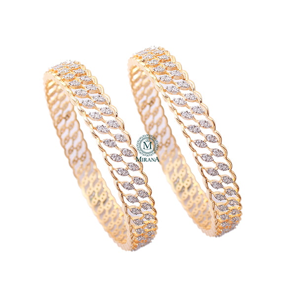 Silisha CZ Designer Bangles