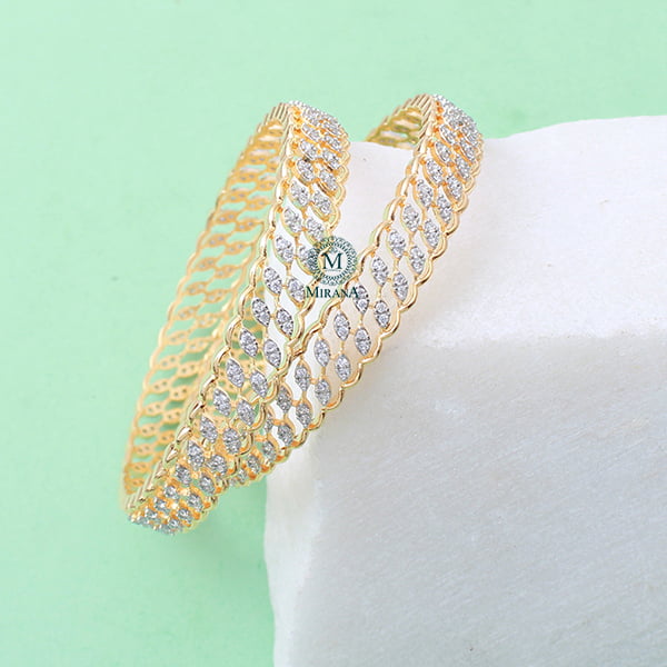 Silisha CZ Designer Bangles