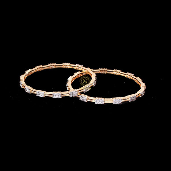 Lily CZ Designer Bangles