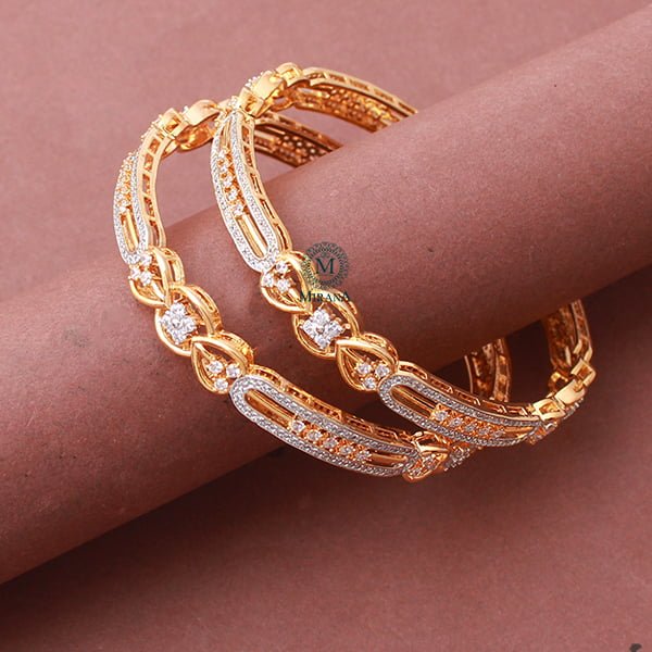 Madeline CZ Designer Bangles