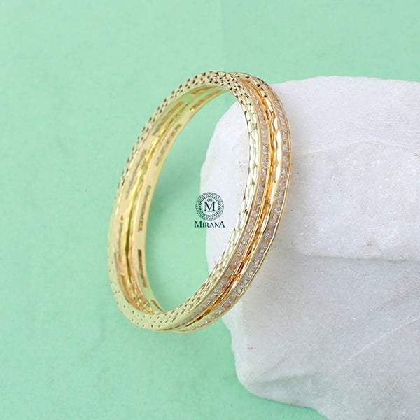 Ayla CZ Designer Bangles