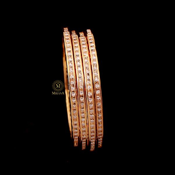 Ayla CZ Designer Bangles