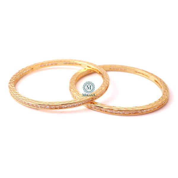 Ayla CZ Designer Bangles