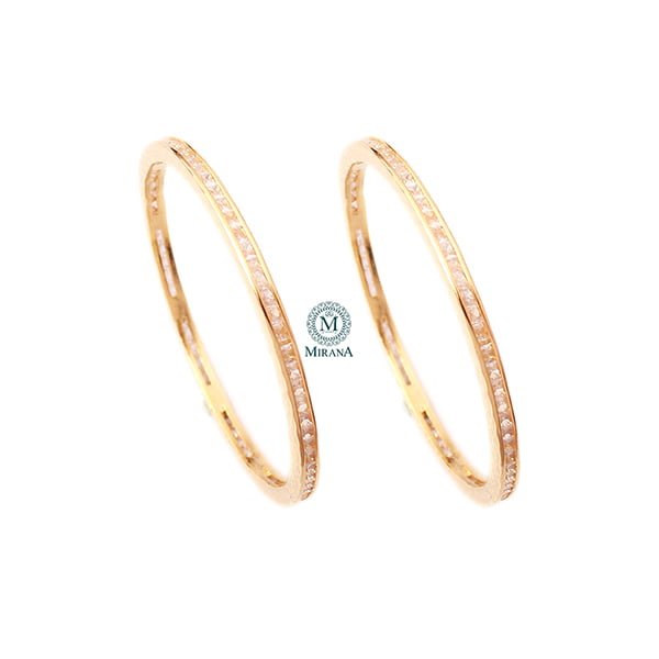 Ayla CZ Designer Bangles