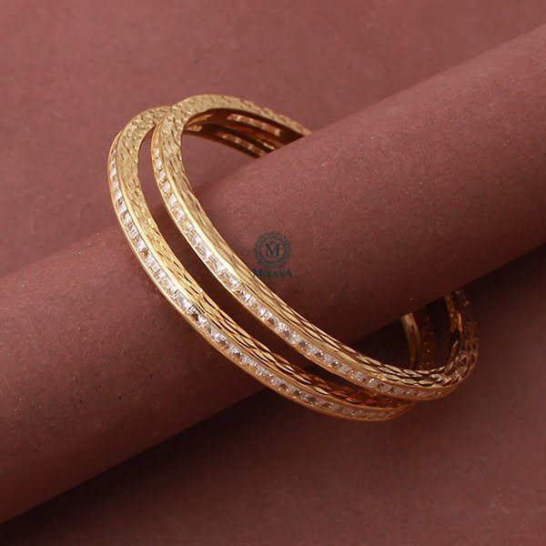 Ayla CZ Designer Bangles