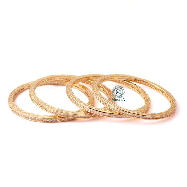 Ayla CZ Designer Bangles