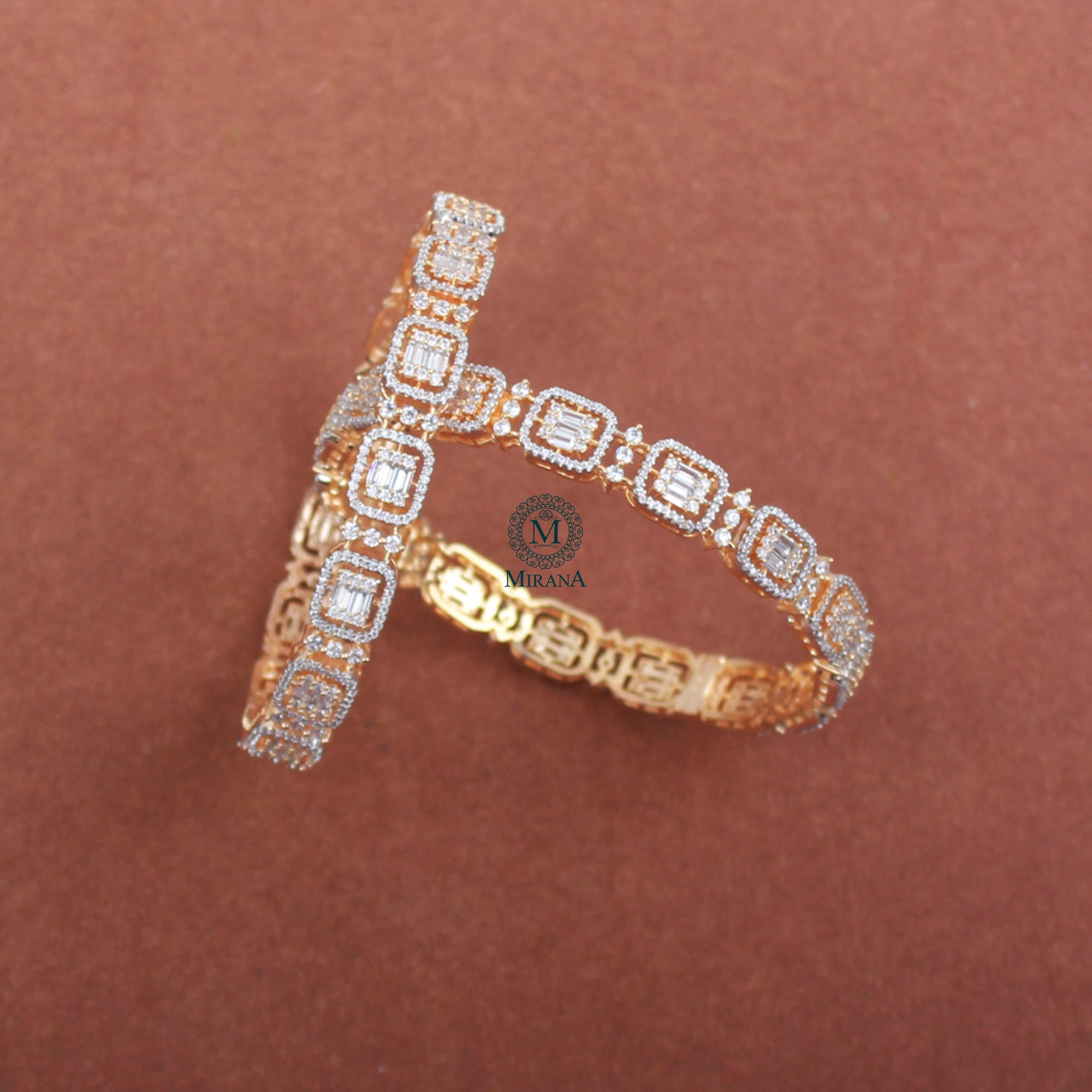Zuri CZ Designer Bangles