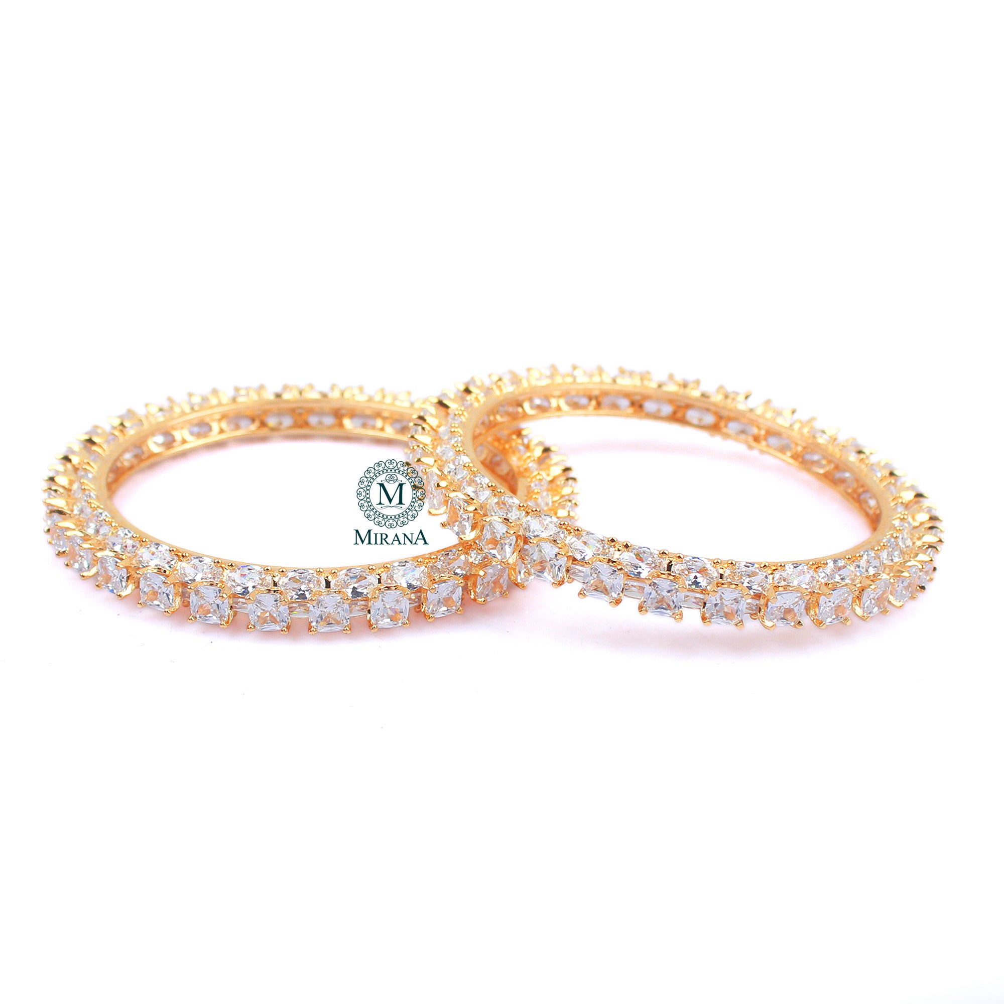 Ryla CZ Designer Bangles
