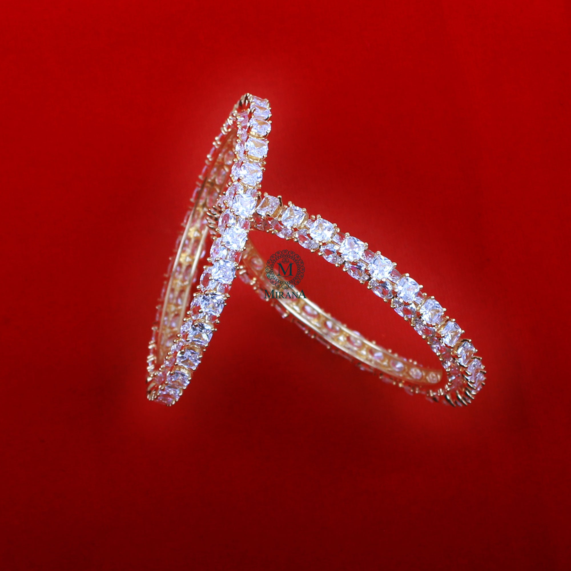 Ryla CZ Designer Bangles