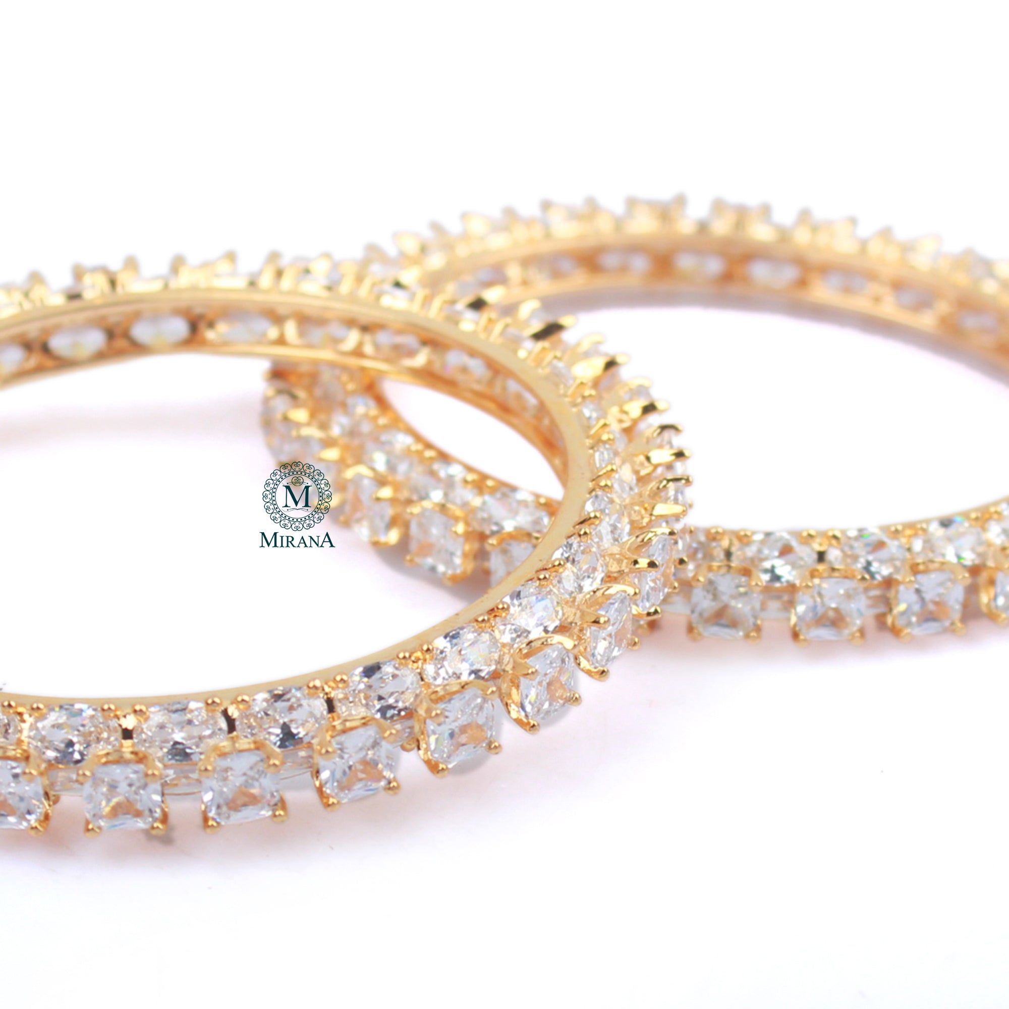 Ryla CZ Designer Bangles
