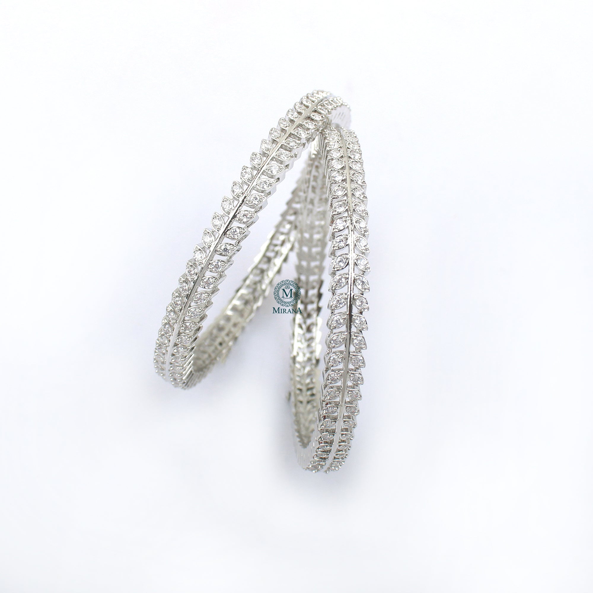 Alice CZ Designer Bangles