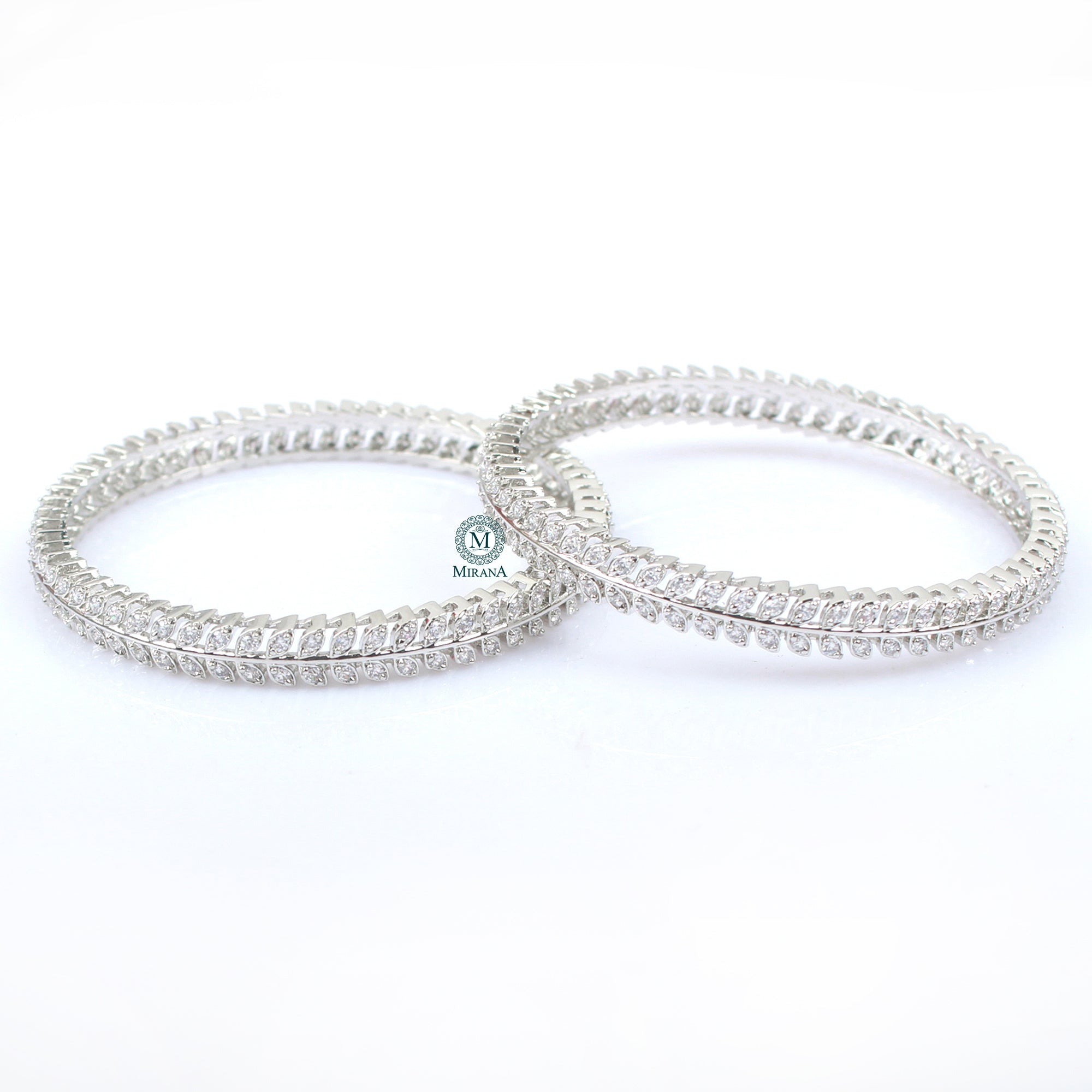 Alice CZ Designer Bangles