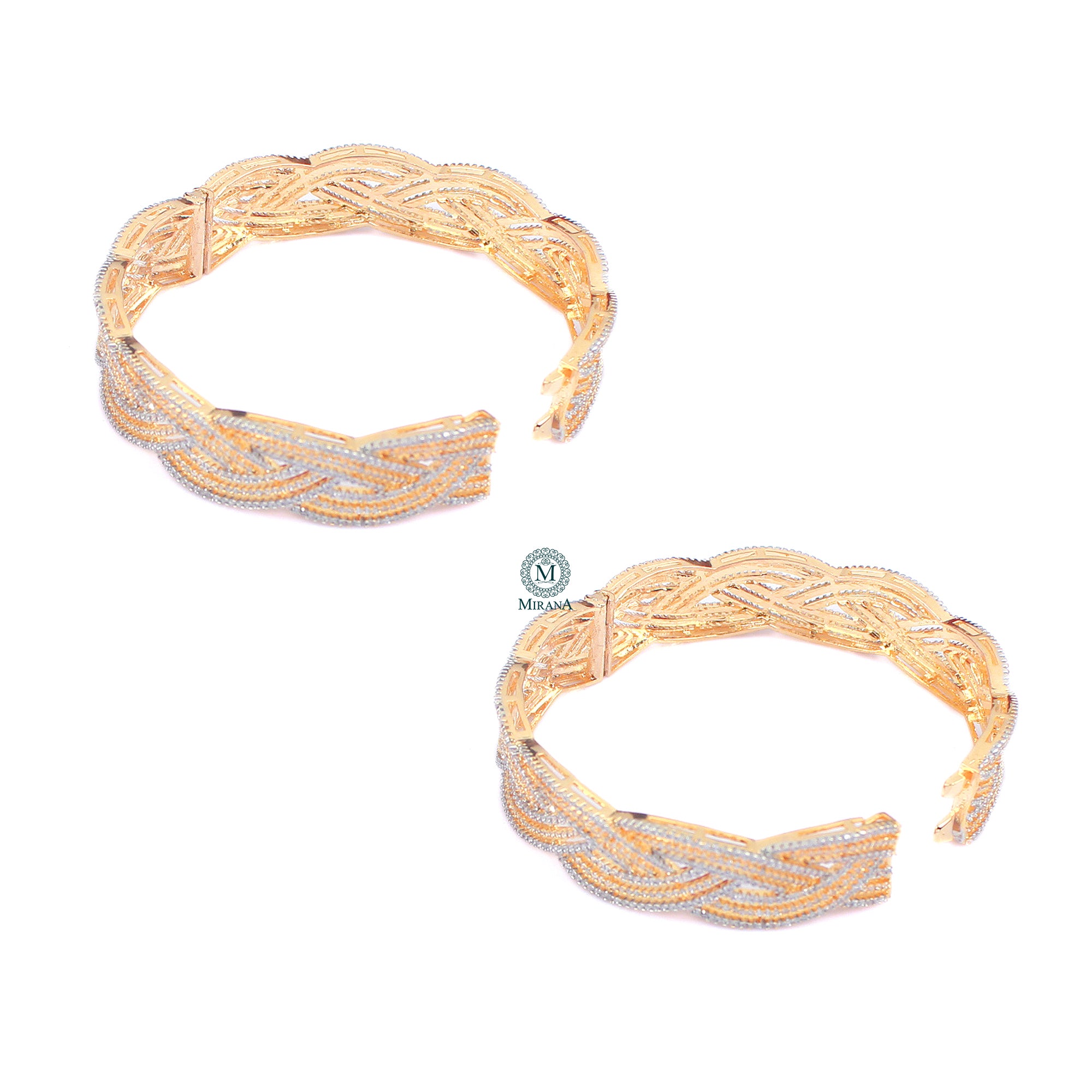 Tira CZ Designer Bangles
