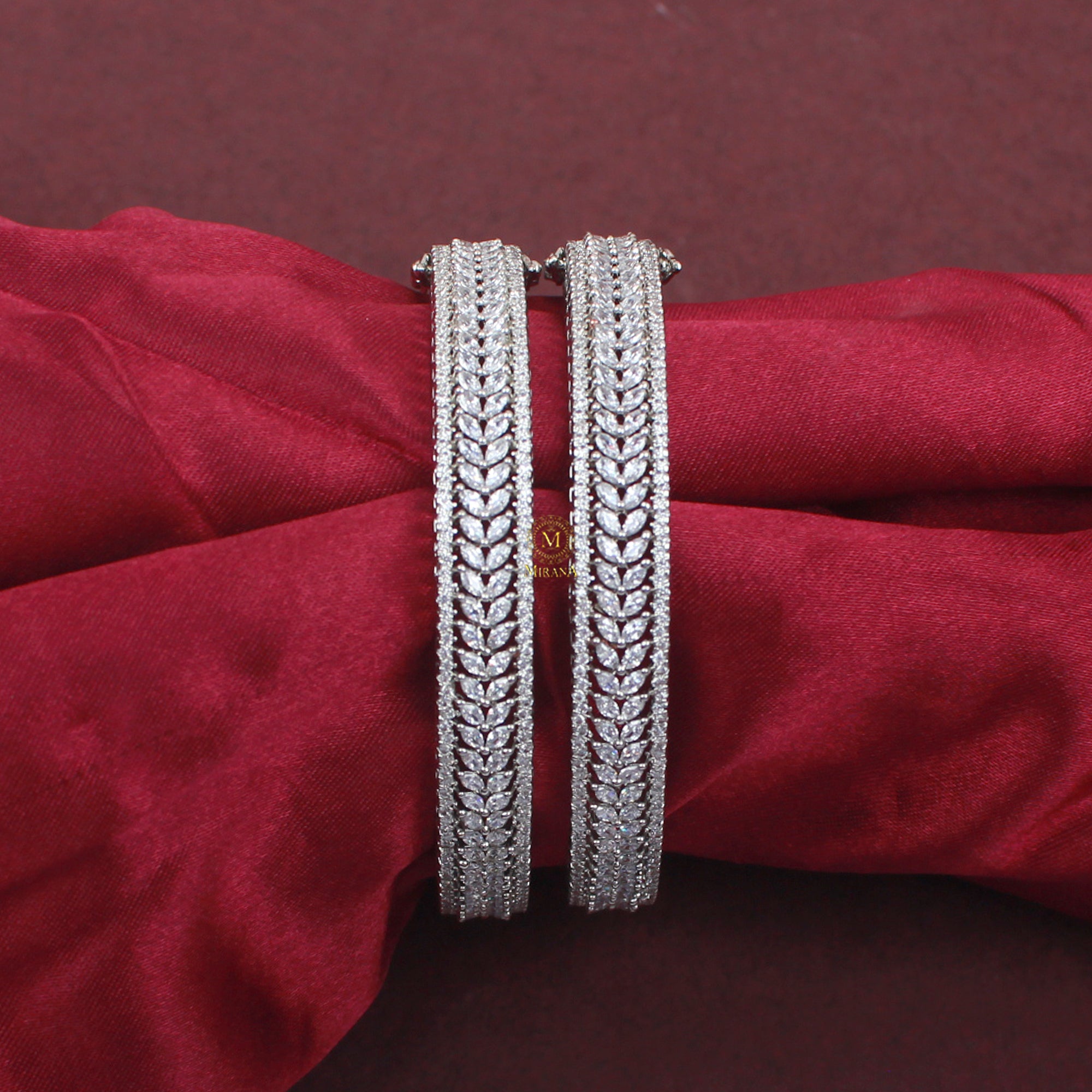 Evara CZ Designer Bangles