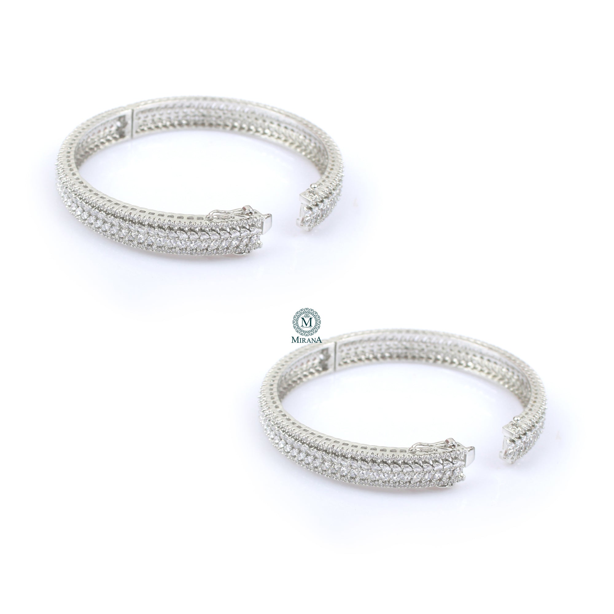 Evara CZ Designer Bangles