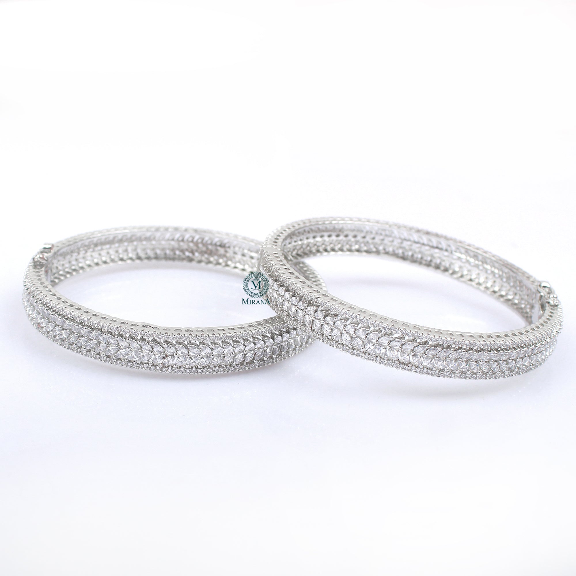 Evara CZ Designer Bangles