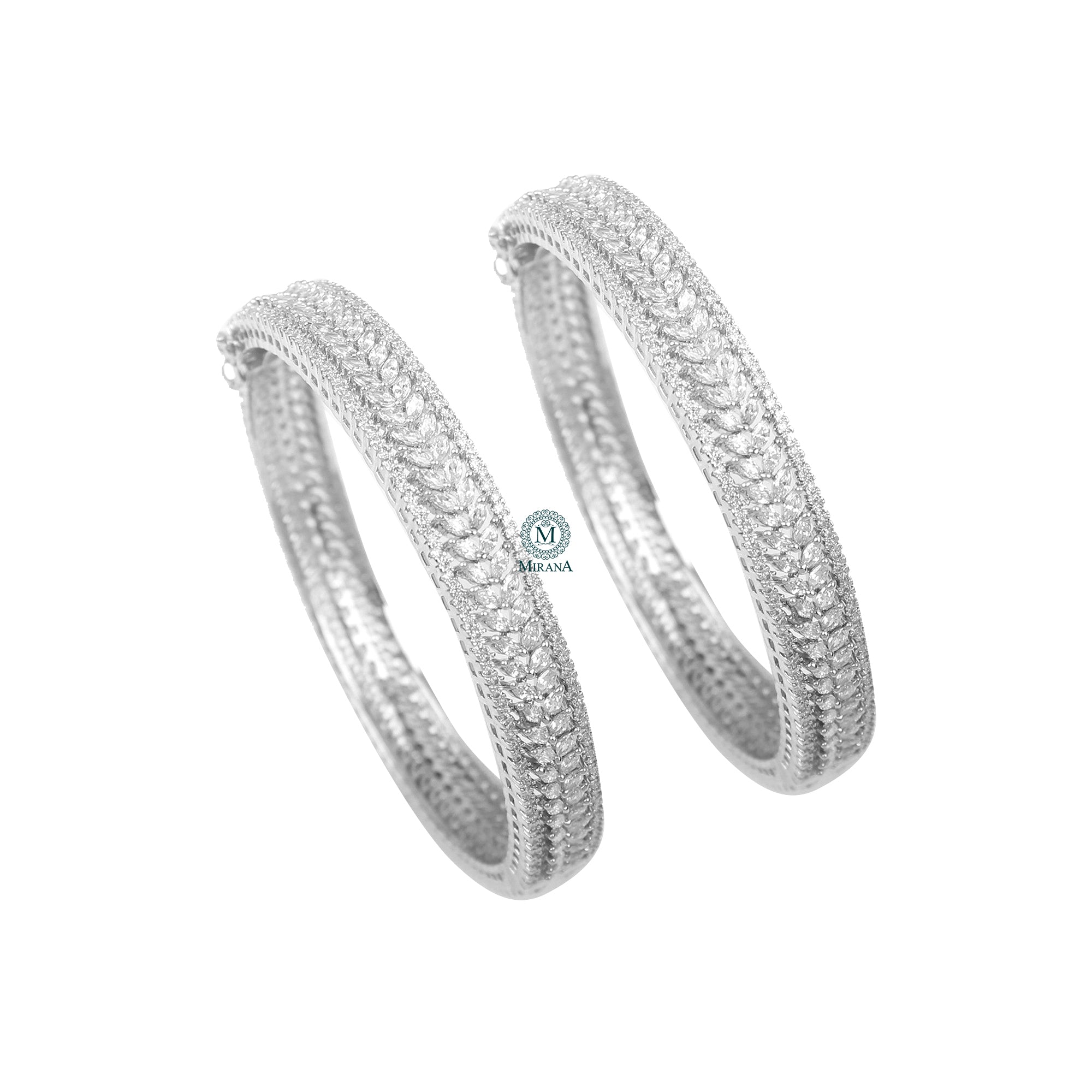 Evara CZ Designer Bangles