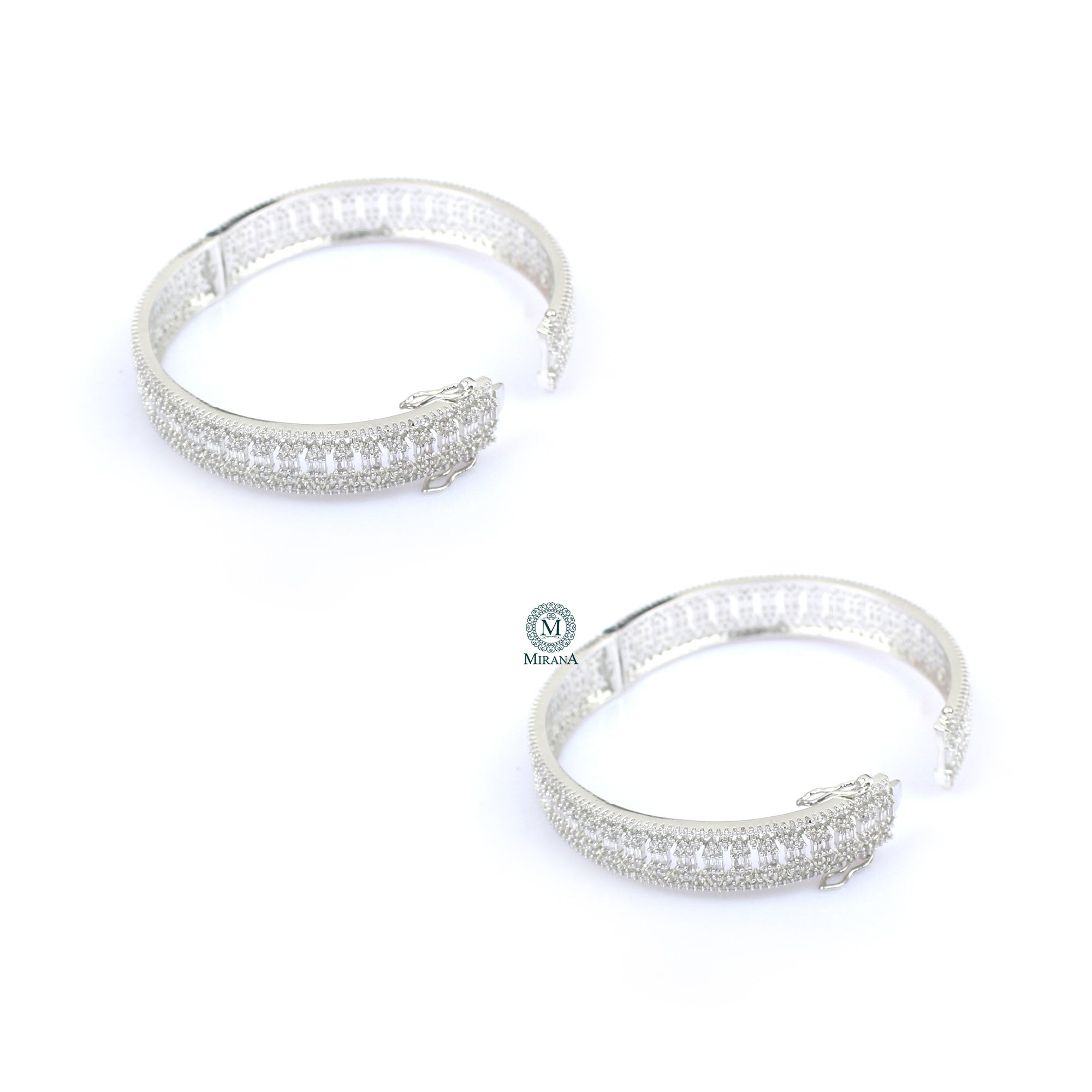Aria CZ Designer Bangles