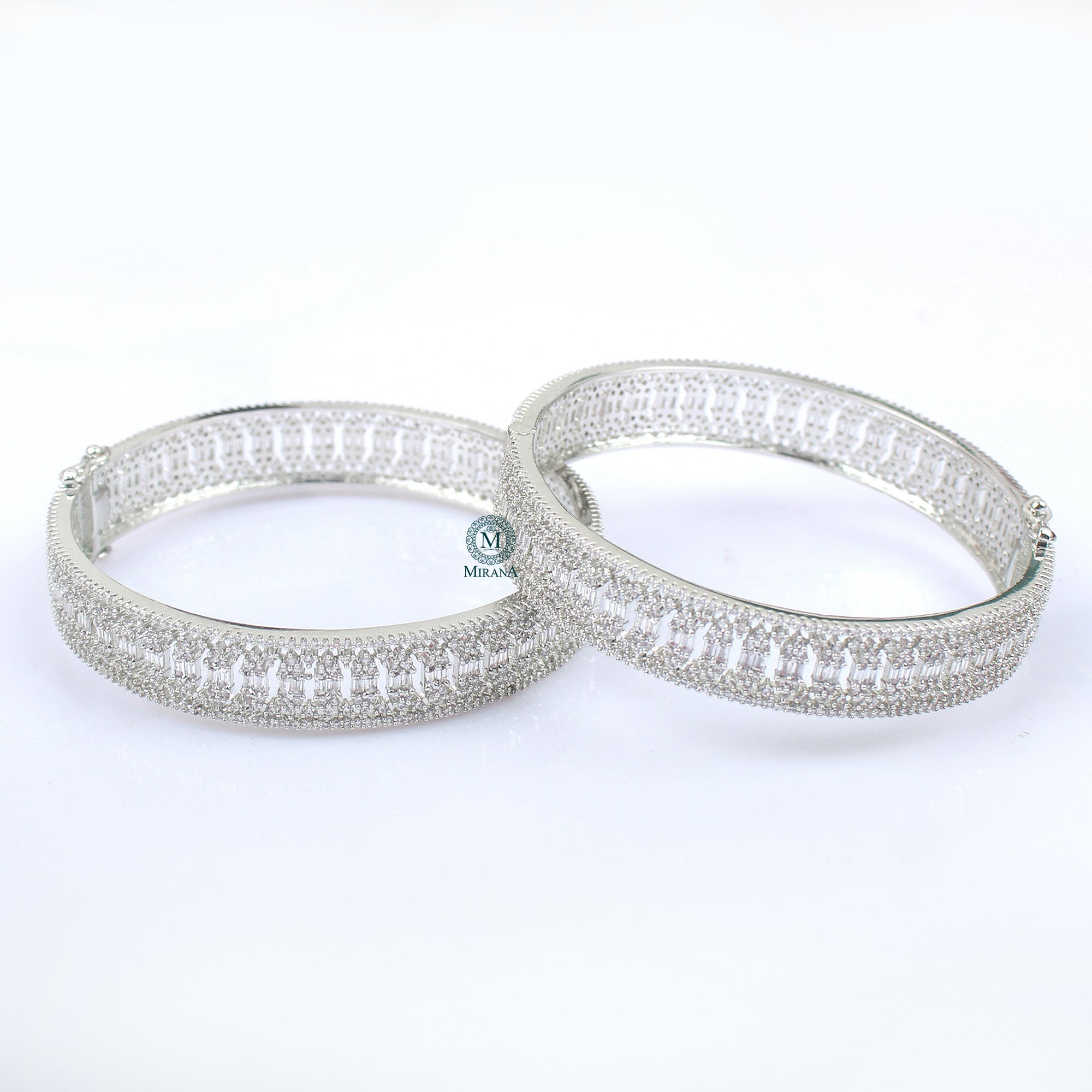 Aria CZ Designer Bangles