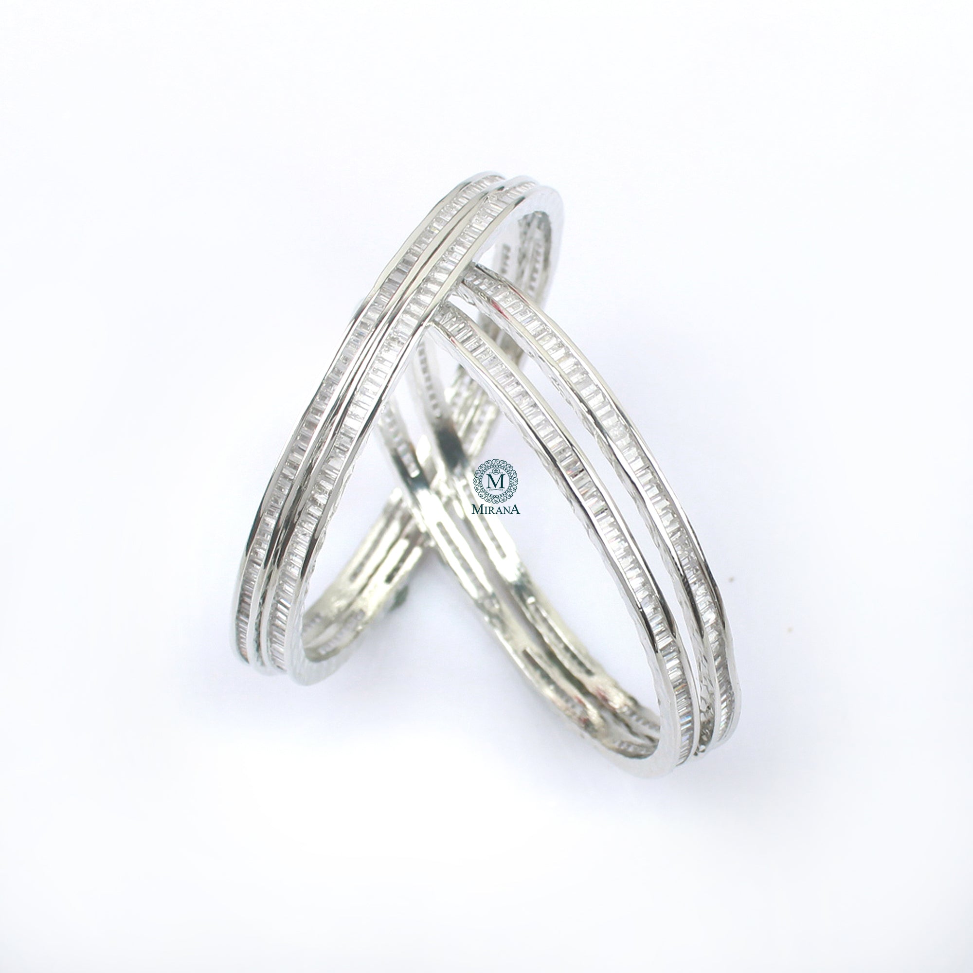 Aria CZ Designer Bangles
