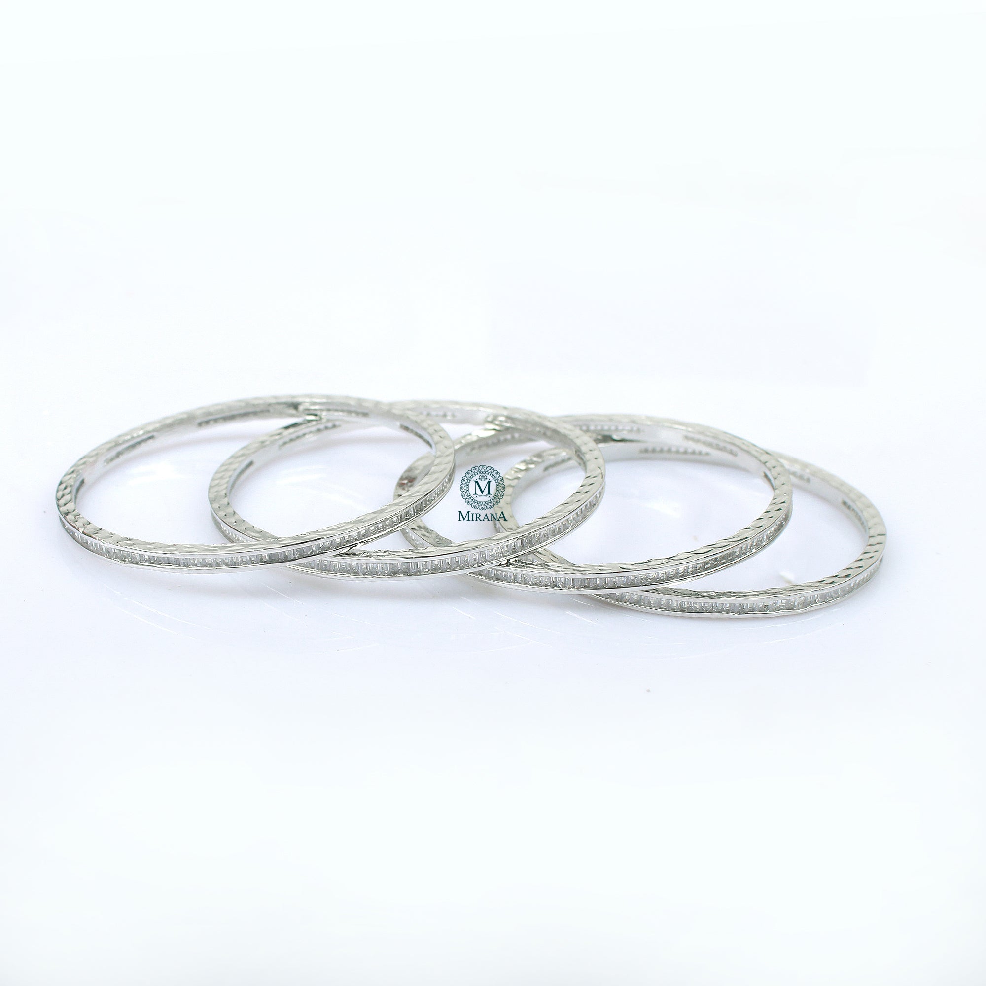 Aria CZ Designer Bangles