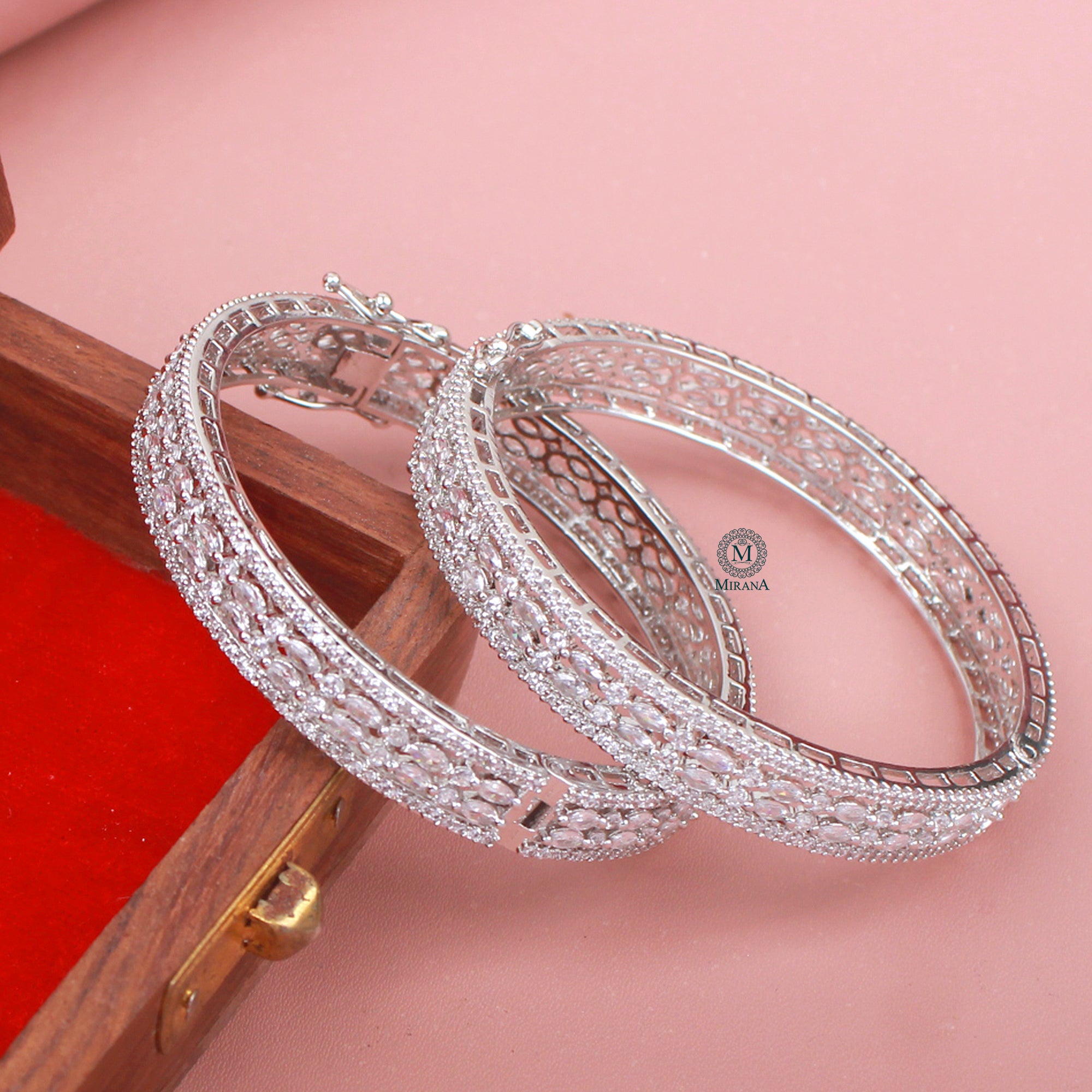 Maria CZ Designer Bangles
