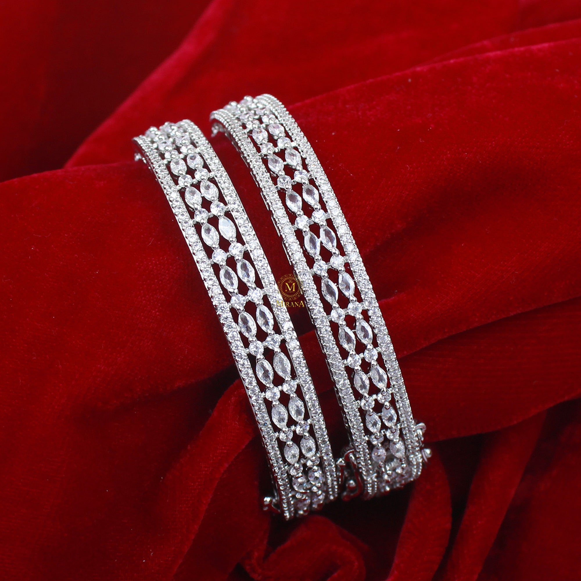 Maria CZ Designer Bangles