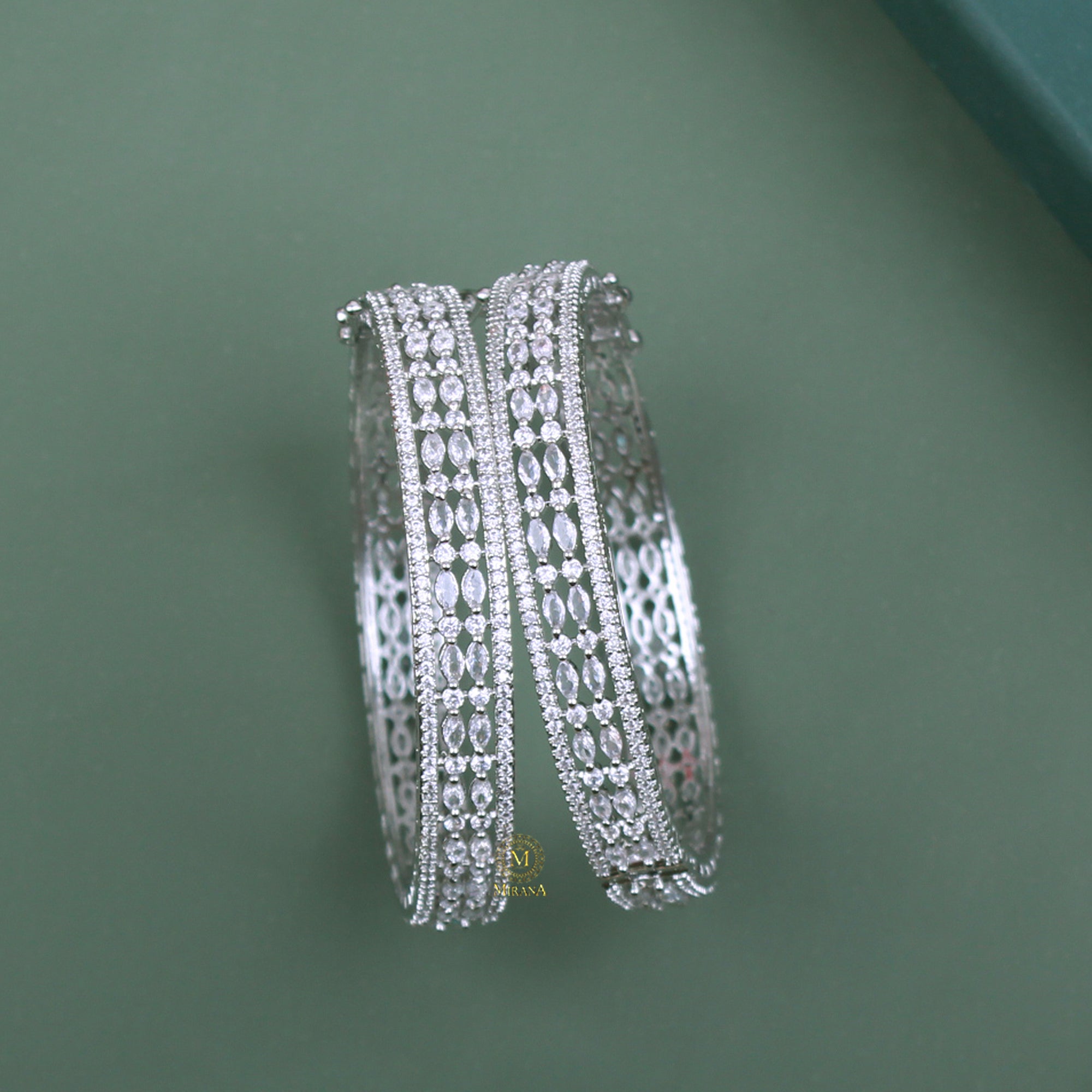 Maria CZ Designer Bangles