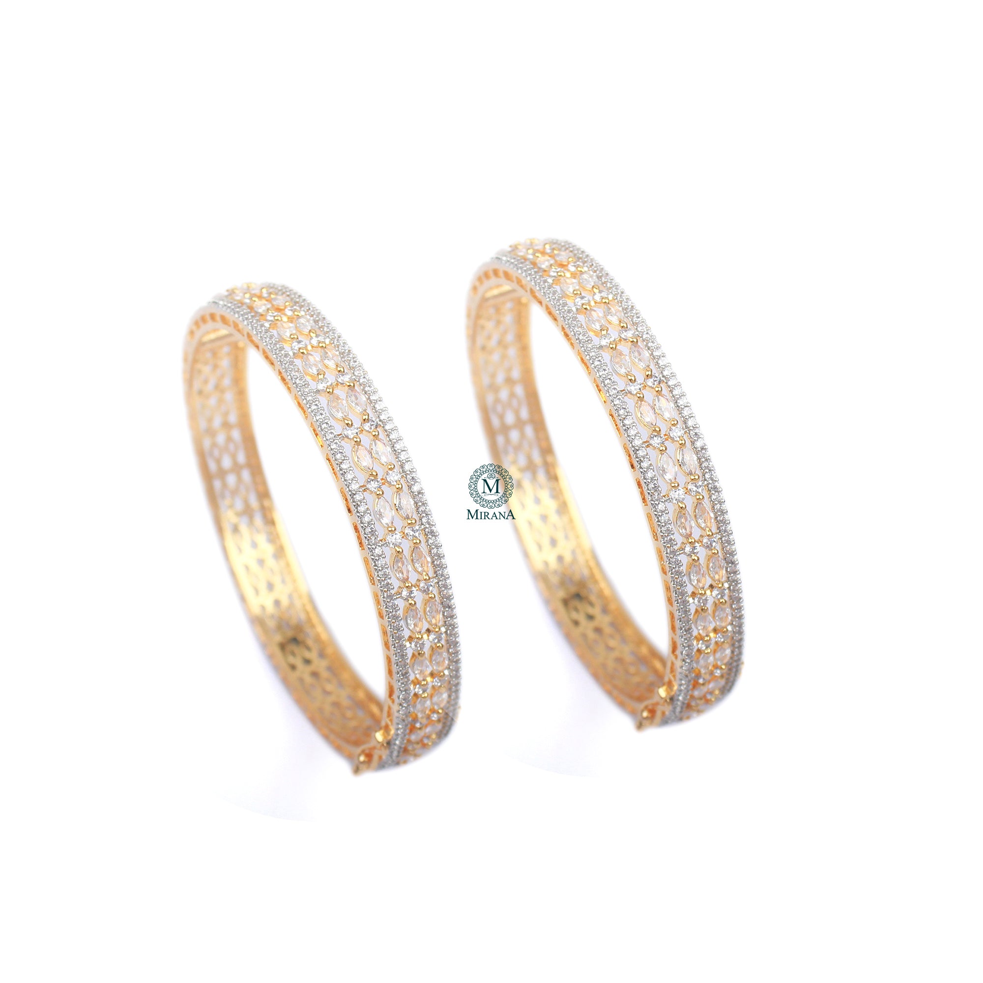 Maria CZ Designer Bangles