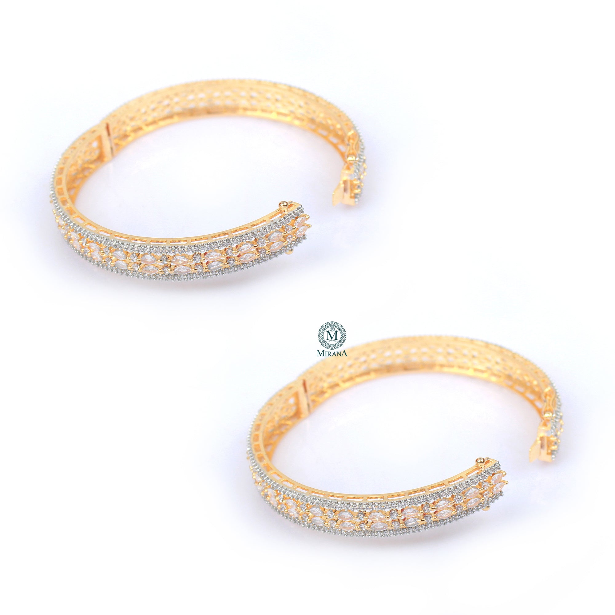 Maria CZ Designer Bangles