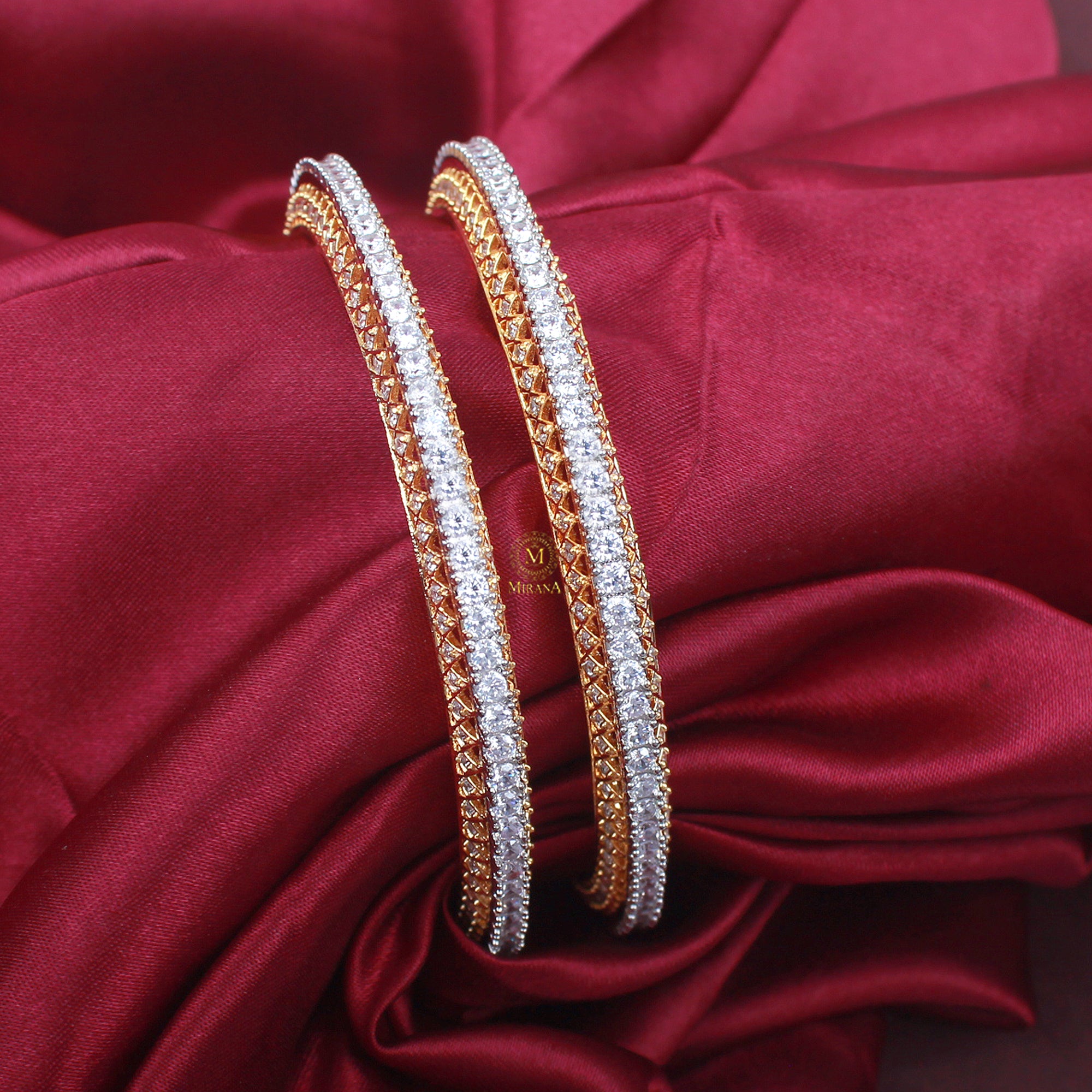 Yaami CZ Designer Bangles