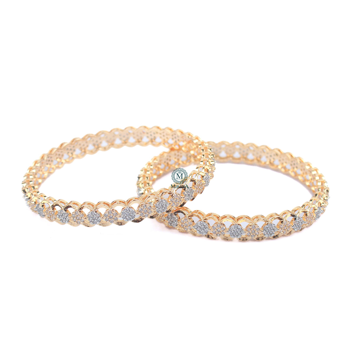 Noah CZ Designer Bangles
