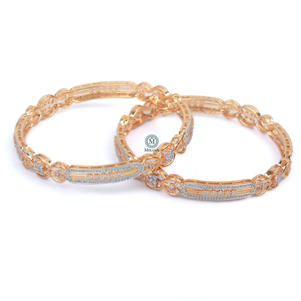 Jina CZ Designer Bangles