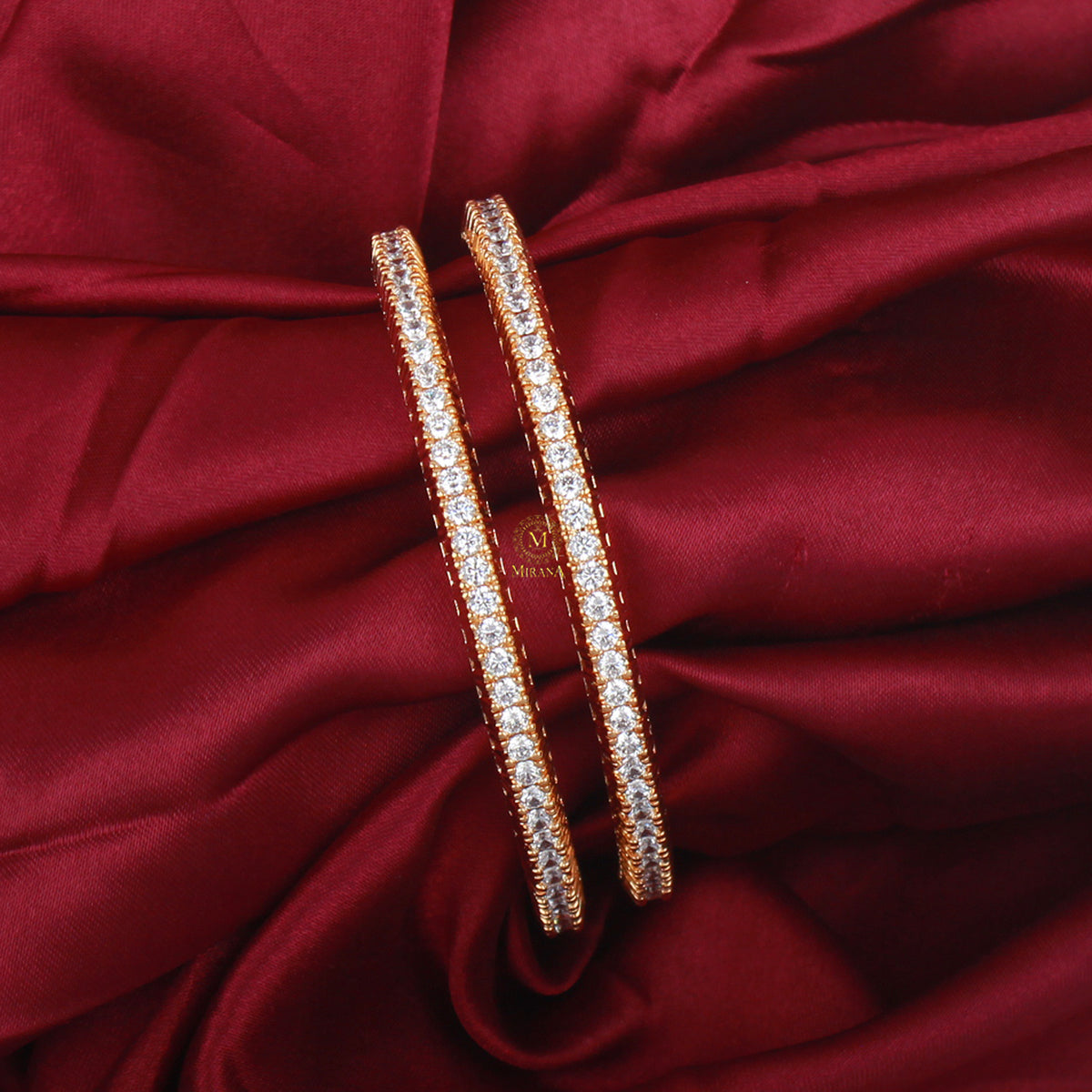 Zina CZ Designer Bangles