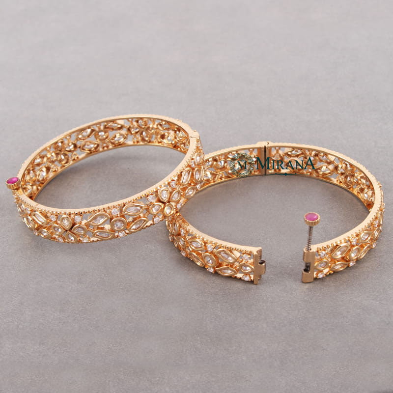 Rati Bridal Polki Bangles