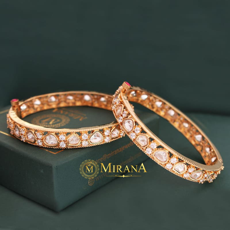 Moyna Polki Bangles