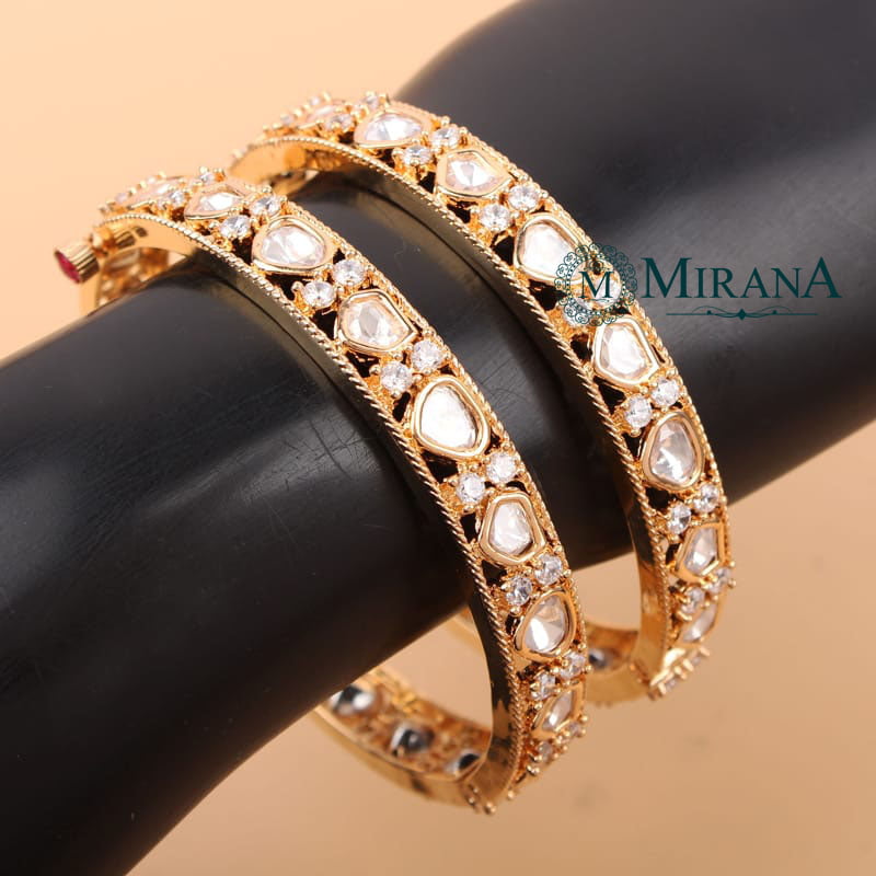 Moyna Polki Bangles